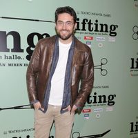 Màxim Huerta en el estreno de la obra de teatro 'Lifting'