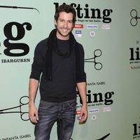 Alejandro Albarracín en el estreno de la obra de teatro 'Lifting'