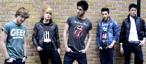 Dani, Carlos, Álvaro, Blas y David forman el grupo Auryn