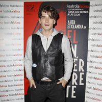 Yon González en el estreno de 'El intérprete'