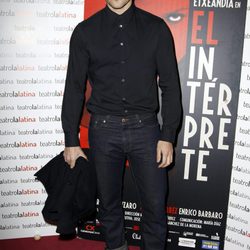 Miguel Ángel Silvestre en el estreno de 'El intérprete'