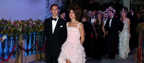 Pierre y Carlota Casiraghi en el Baile de la Rosa 2013