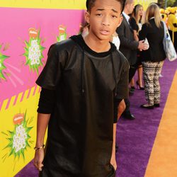 Jaden Smith en la alfombra roja de la 26 edición de los premios Nickelodeon