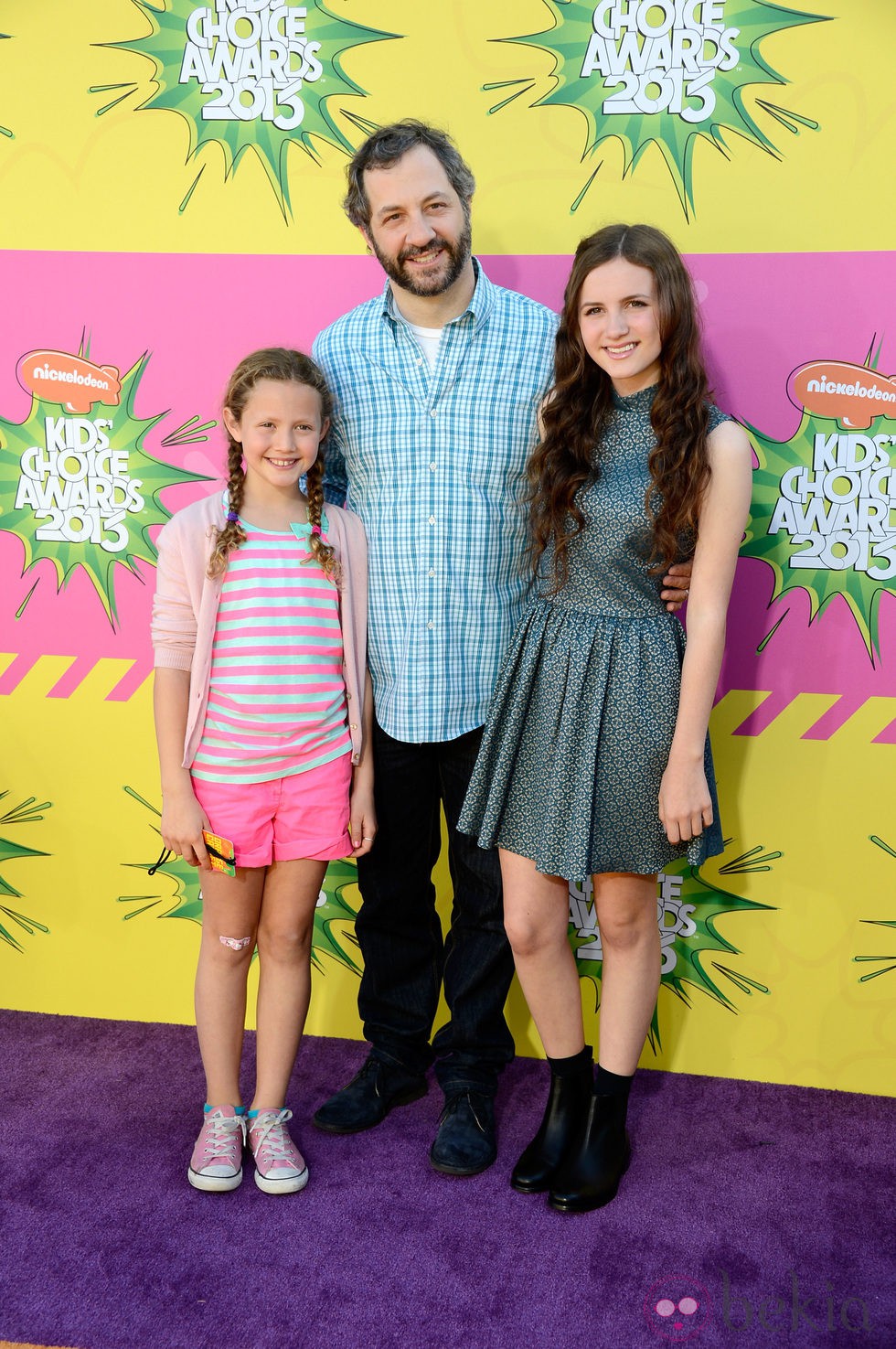 Judd Apatow en la alfombra roja de la 26 edición de los premios Nickelodeon