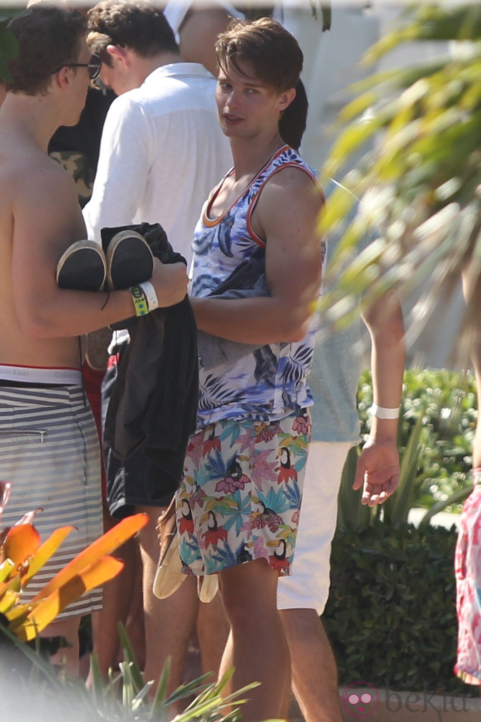 Patrick Schwarzenegger de vacaciones en Miami