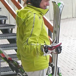 La Infanta Cristina esquiando en Baqueira Beret en Semana Santa 2013