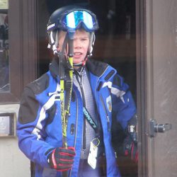 Miguel Urdangarín esquiando en Baqueira Beret en Semana Santa 2013