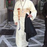 Antonio Banderas vestido de cofrade en la Semana Santa de Málaga 2013