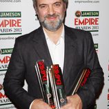 Sam Mendes con sus tres Premios Empire 2013