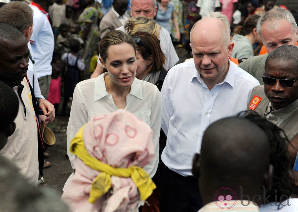 Angelina Jolie viaja como embajadora de Unicef al Congo