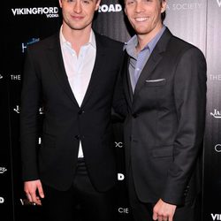 Max Irons y Jake Abel en la presentación de 'The Host' ('La huésped') en Nueva York