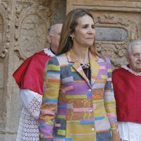 La infanta Elena en la Misa de Pascua en Palma