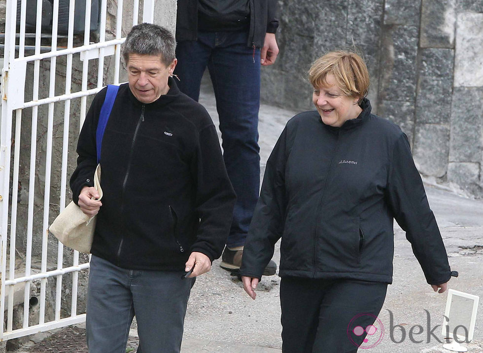 Ángela Merkel y su marido Joachim Sauer pasan la Semana Santa 2013 en Ischia