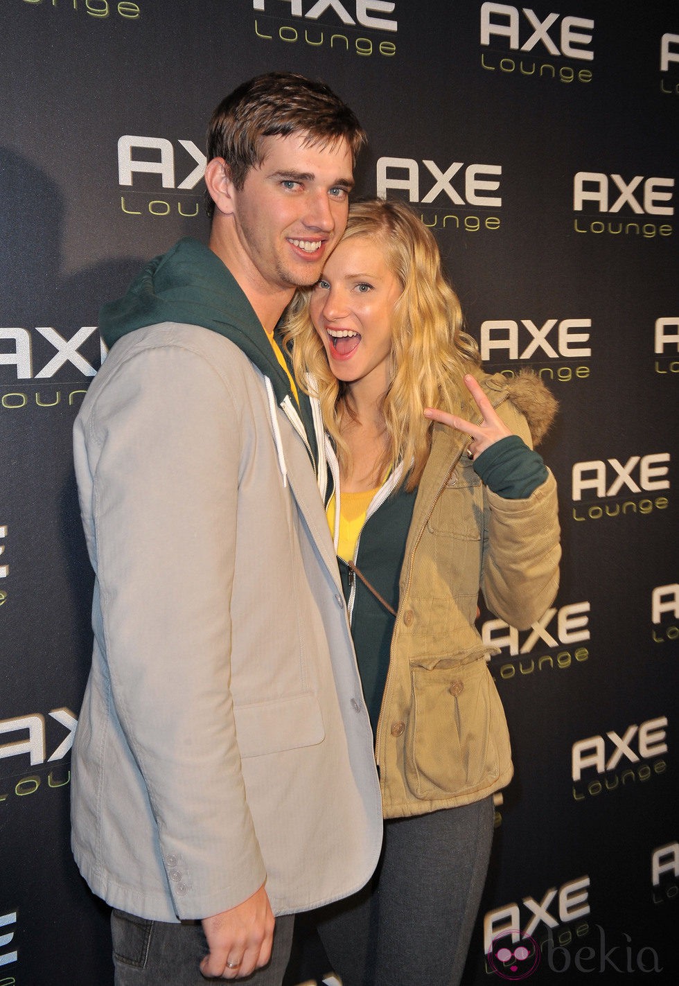 La actriz de 'Glee' Heather Morris y su novio Taylor Hubbell