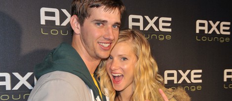 La actriz de 'Glee' Heather Morris y su novio Taylor Hubbell