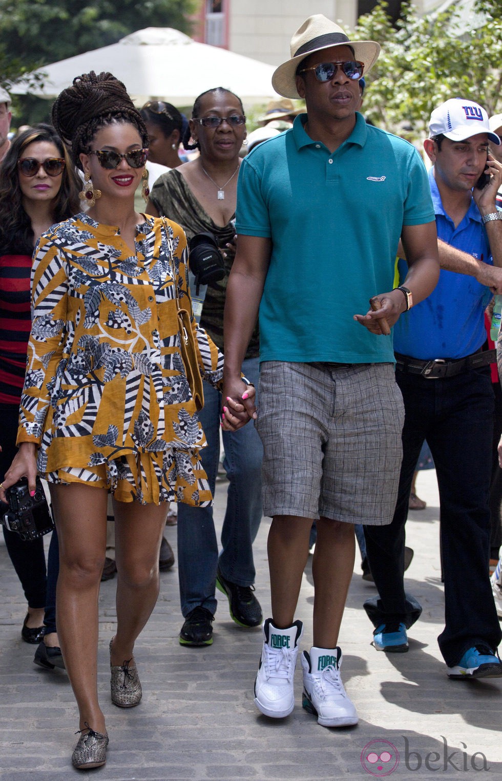 Beyoncé y Jay-Z por las calles de La Habana