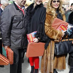 José María Gil Silgado, María Jesús Ruiz y Norma Duval en la corrida de primavera de Brihuega