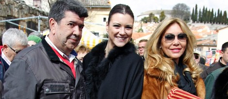 José María Gil Silgado, María Jesús Ruiz y Norma Duval en la corrida de primavera de Brihuega