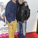 Antonio Pagudo y Ricardo Arroyo en el estreno de 'Tres'