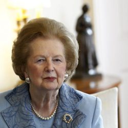 La exprimera ministra de Reino Unido Margaret Thatcher