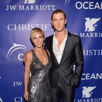 Chris Hemsworth y Elsa Pataky en la gala Oceana Ball 2013