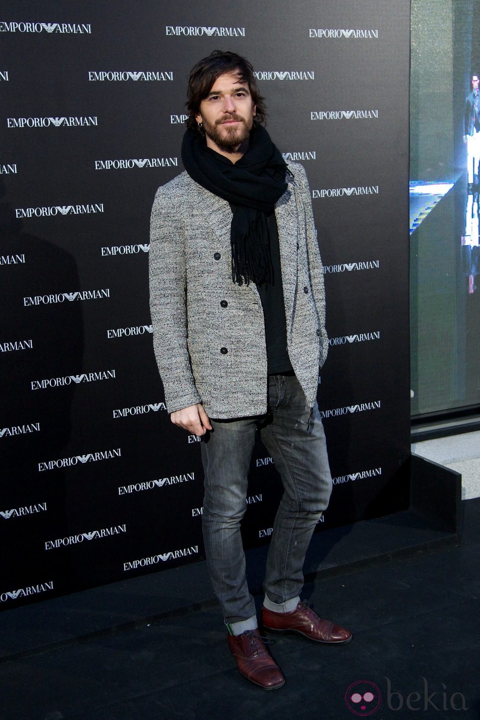 Alfonso Bassave en la inauguración de una tienda de Armani en Madrid