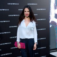 Xenia Tostado en la inauguración de una tienda de Armani en Madrid