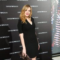 Carolina Bang en la inauguración de una tienda de Armani en Madrid