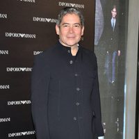 Boris Izaguirre en la inauguración de una tienda de Armani en Madrid