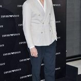 Antonio Pagudo en la inauguración de una tienda de Armani en Madrid