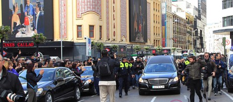 Sara Montiel es despedida por el pueblo de Madrid