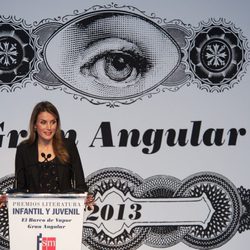 La Princesa de Asturias durante la entrega de los Premios El Barco de Vapor y Gran Angular