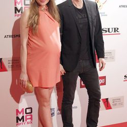 Esmeralda Moya y Carlos García en la presentación del Festival de Málaga 2013