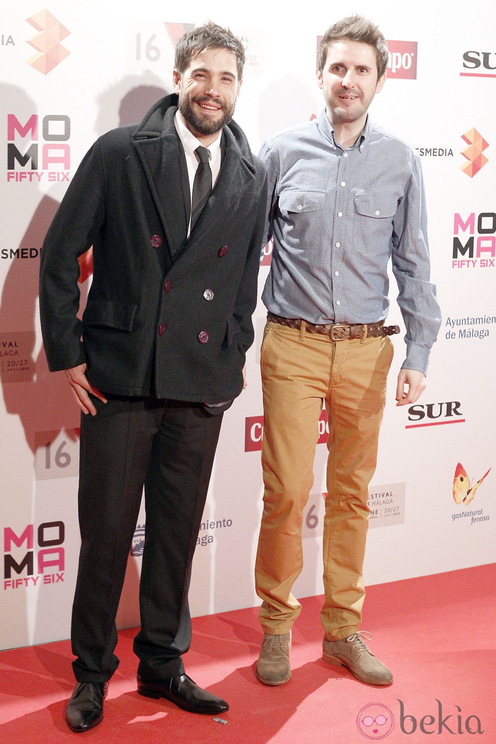 Unax Ugalde y Julián López en la presentación del Festival de Málaga 2013