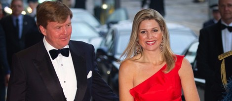 Guillermo y Máxima de Holanda en el Jubileo del Royal Concert Building