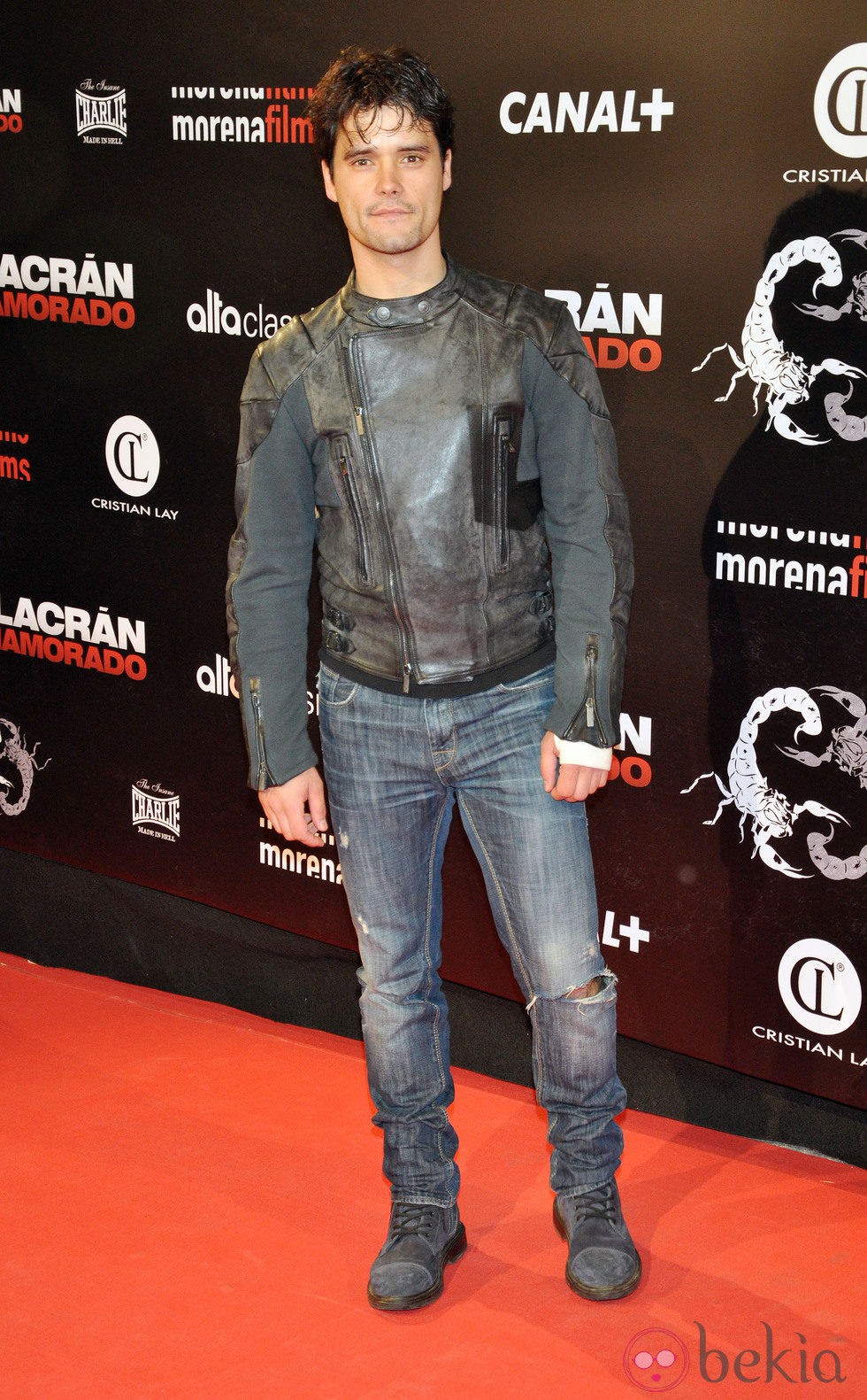 Miguel Abellán en el estreno de 'Alacrán enamorado' en Madrid