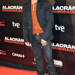 Rubén Sanz en el estreno de 'Alacrán enamorado' en Madrid