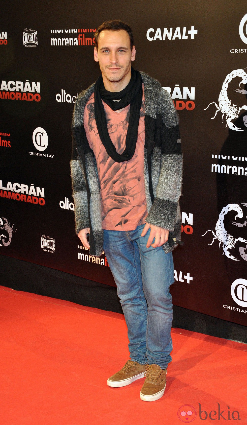 Ricard Sales en el estreno de 'Alacrán enamorado' en Madrid