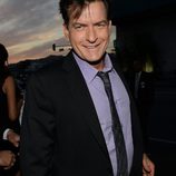 Charlie Sheen en la premiere de 'Scary Movie 5'