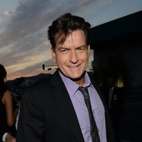 Charlie Sheen en la premiere de 'Scary Movie 5'