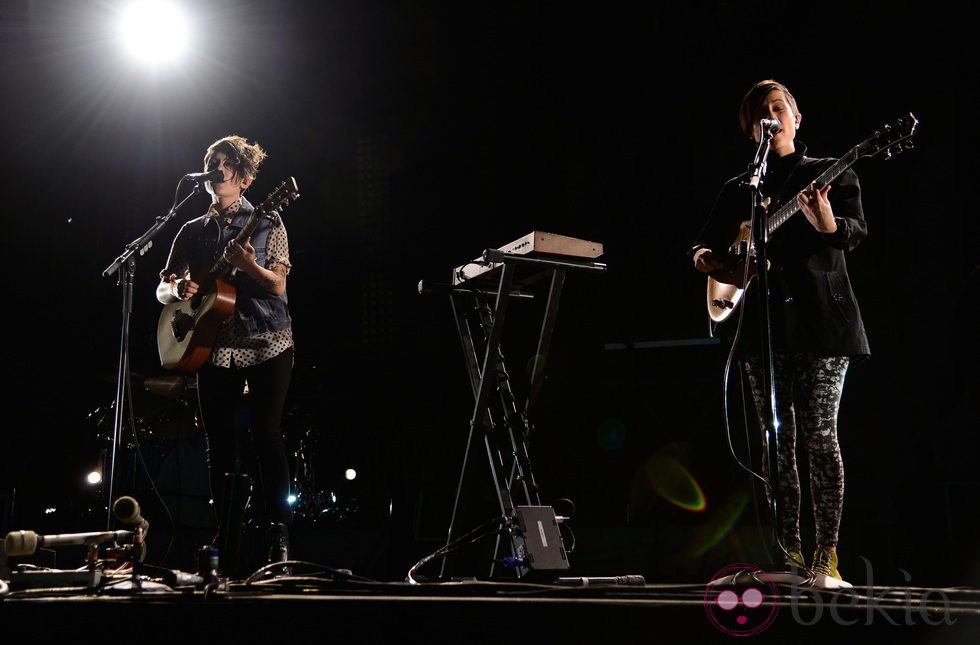 Tegan & Sara en el Festival de Coachella 2013