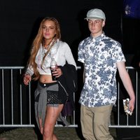 Lindsay Lohan en el Festival de Coachella 2013