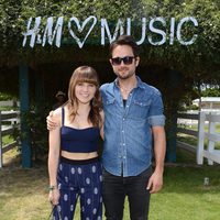 Sophia Bush y Justin Chatwin en el Festival de Coachella 2013