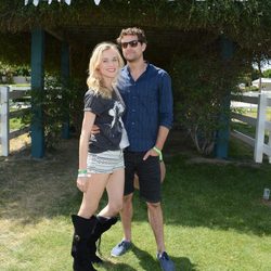 Diane Kruger y Joshua Jackson en el Festival de Coachella 2013