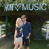 Diane Kruger y Joshua Jackson en el Festival de Coachella 2013