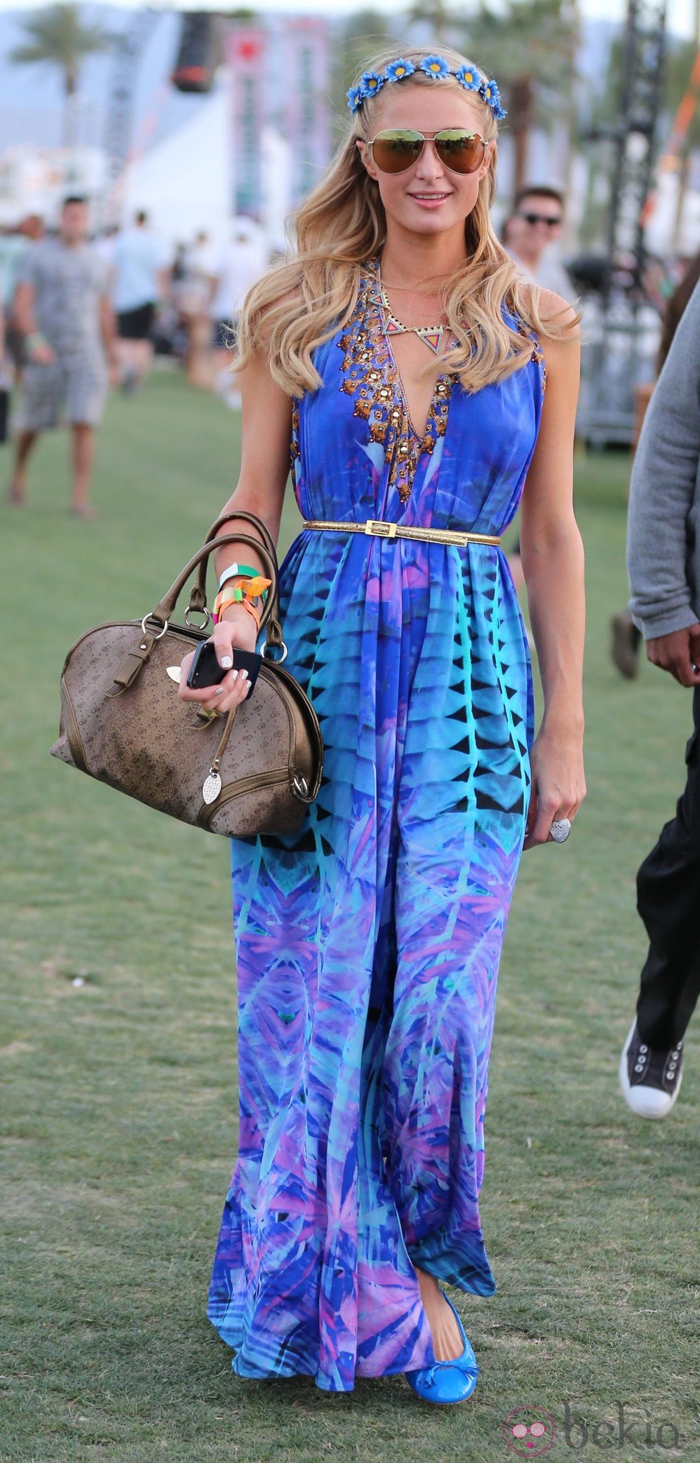 Paris Hilton en el Festival de Coachella 2013