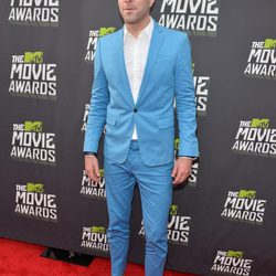 Zachary Quinto en la alfombra roja de los MTV Movie Awards 2013