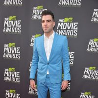 Zachary Quinto en la alfombra roja de los MTV Movie Awards 2013