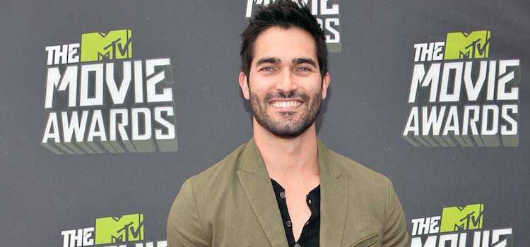 Tyler Hoechlin en la alfombra roja de los MTV Movie Awards 2013