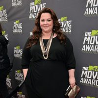 Melissa McCarthy en la alfombra roja de los MTV Movie Awards 2013